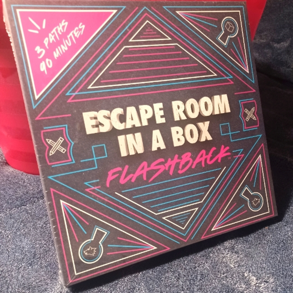 Escape room in a box flashback New